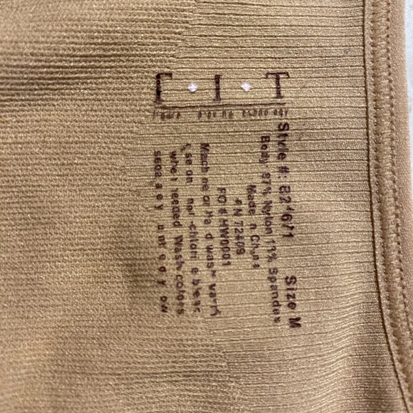 FIT FIGURE IMPROVING TECHNOLOGY F.I.T. bra corset shaper posture bust lift M - Picture 2 of 7